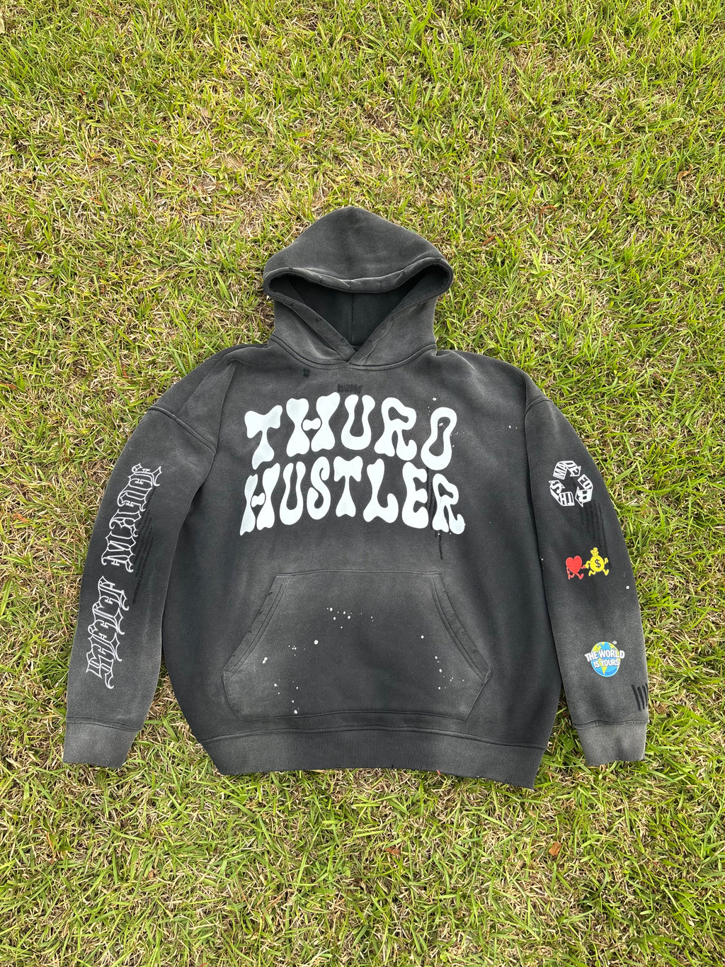 Frayed Fleece ThuroHustler Hoodie