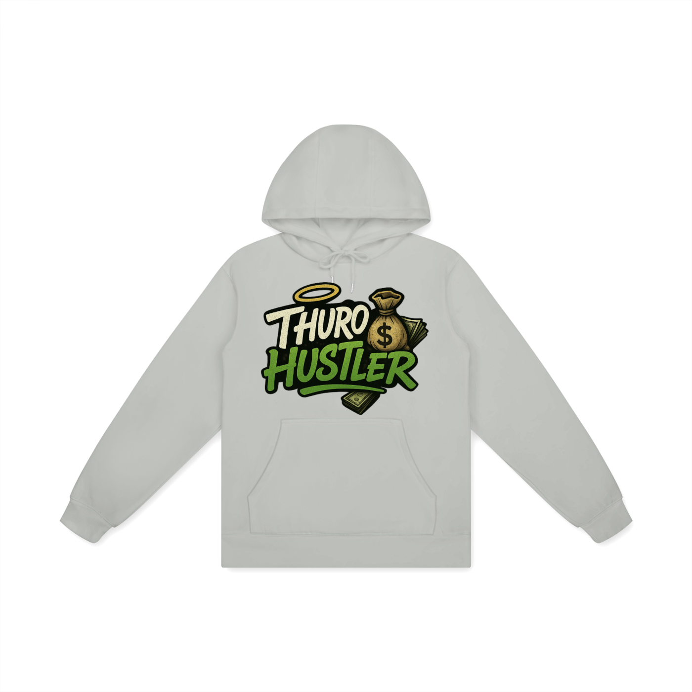 Gray ThuroHustler Hoodie
